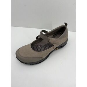 Dansko Mary Jane Shoes Primrose Vibram Gray Women's 40 9.5 Flats Comfort Shoes